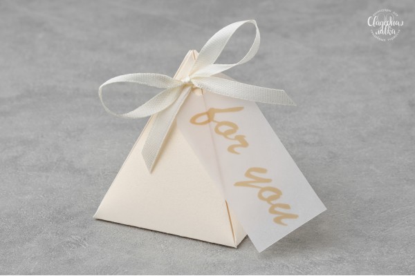 Бонбоньерка "Белое золото"