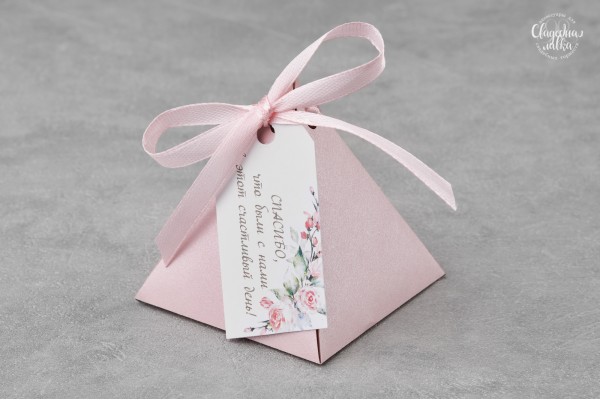 Бонбоньерка "Розовый кварц"