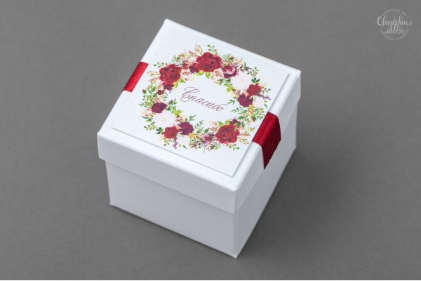 Бонбоньерка "Пионы"