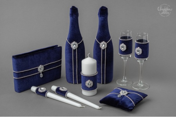 Коллекция аксессуаров ''Королевский синий''