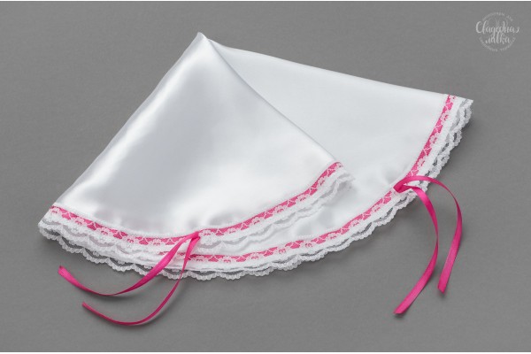 Салфетка для дарения денег "Фуксия"