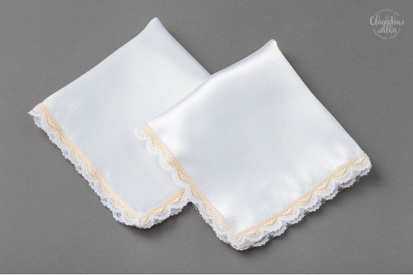 Платочки для молодожёнов "Шампань"