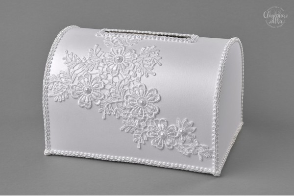 Сундук для конвертов "Цветы Кружево"