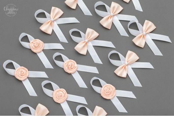 Бутоньерка Гостям "Зефир"